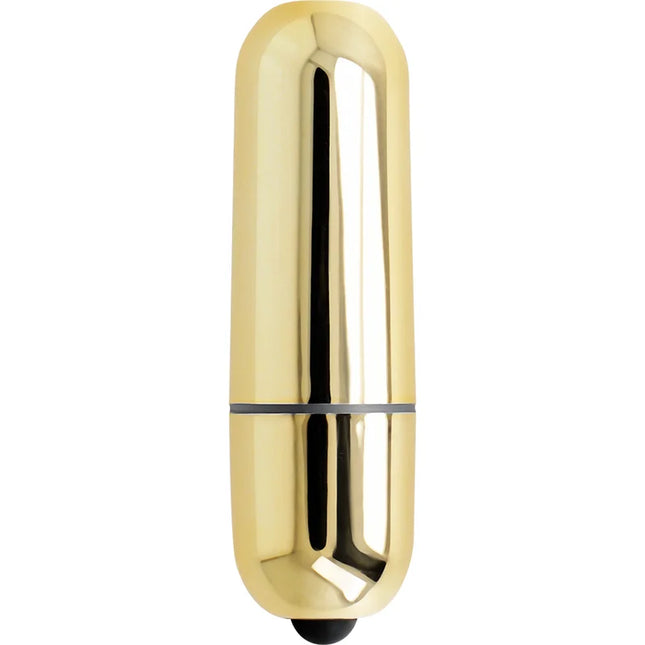 Goldene vibrationskugel online mini mit schlankem zylindrischem metallischem glanz und glatter oberfläche