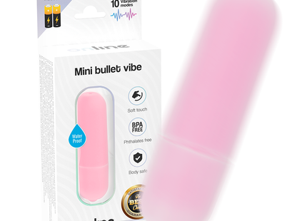 Online mini rosa vibrationskugel pink silikon mini bullet vibe mit 10 vibrationsmodi und soft touch finish
