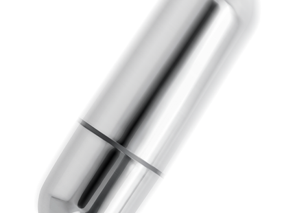 Online mini silber vibrierende kugel mit silberner metallischer oberfläche und schwarzer spitze