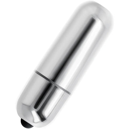 Online mini silber vibrierende kugel mit silberner metallischer oberfläche und schwarzer spitze