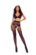 ouvert Strumpfhose TI OPEN 027 schwarz von Passion - 1/2 / Black - Strumpfhose