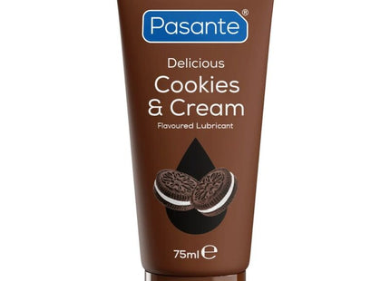 Braune tube pasante cookies und cream wasserbasiertes gleitmittel keks und sahne 75 ml