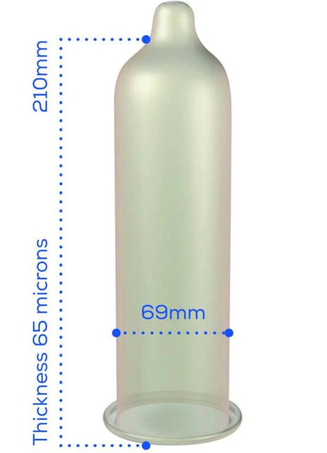PASANTE - KONDOME GRÖSSE SUPER KING BEUTEL 144 EINHEITEN - Extra groß