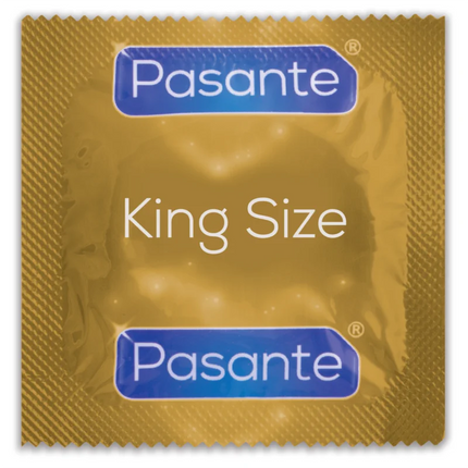 PASANTE - KONDOME KING MS LANG UND BREITE 12 EINHEITEN - Extra groß
