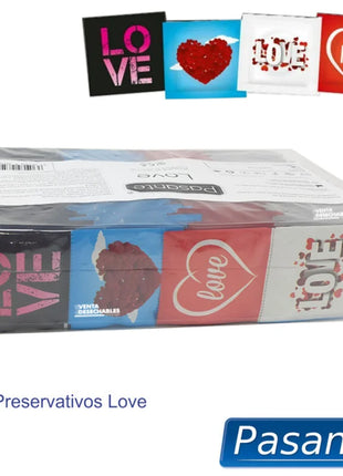 PASANTE - KONDOME LOVE BAG 144 EINHEITEN - Kondome