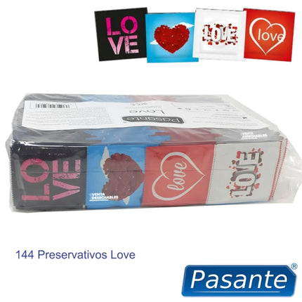 PASANTE - KONDOME LOVE BAG 144 EINHEITEN - Kondome