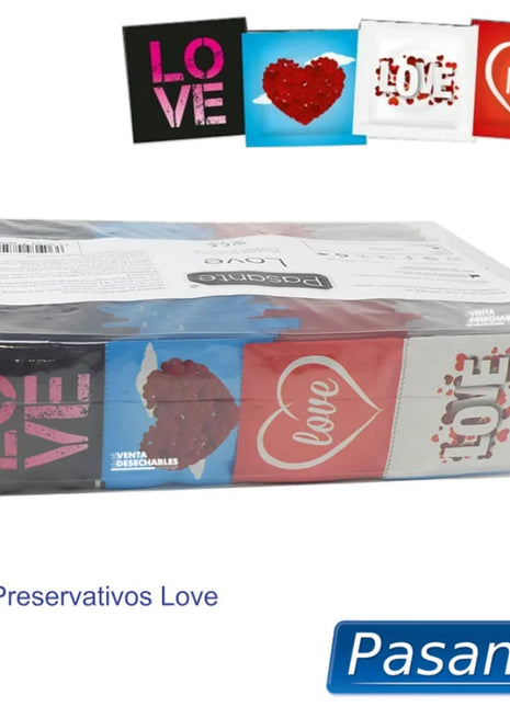 PASANTE - KONDOME LOVE BAG 144 EINHEITEN - Kondome