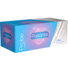 Pasante probe cover kondome box mit 144 einheiten in blau lila box mit silber folie akzenten