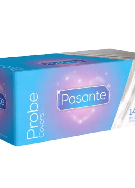 Pasante probe cover kondome box mit 144 einheiten in blau lila box mit silber folie akzenten