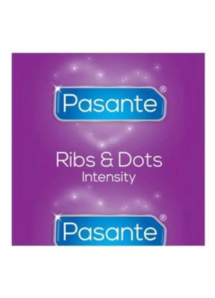 PASANTE - RIBS & DOTS INTENSITY KONDOME 144 EINHEITEN