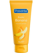 Pasante wasserbasierter schmiermittel mit exotischem bananengeschmack in einer leuchtend gelben tube 75 ml