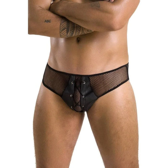 PASSION - 035 SLIP RICHARD SCHWARZ S/M - Männer Slip