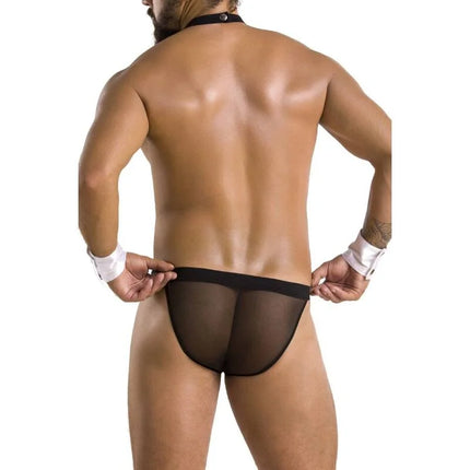 PASSION - 036 SLIP ALFROJO SCHWARZ S/M - Kostüme