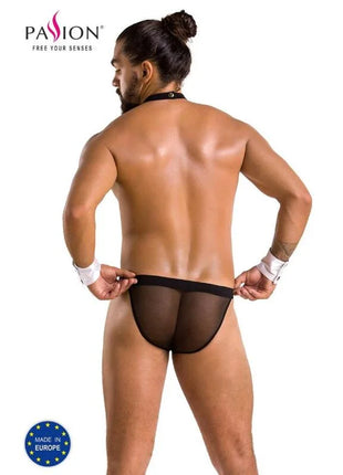 PASSION - 036 SLIP ALFROJO SCHWARZ S/M - Kostüme