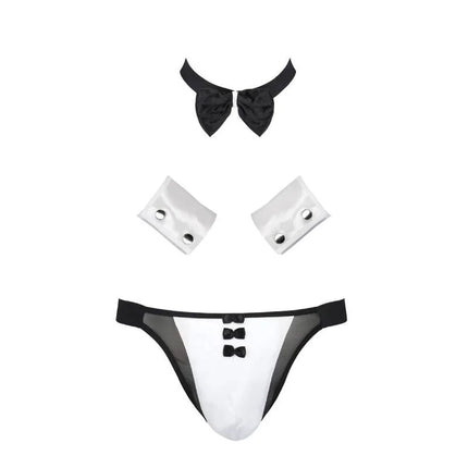 PASSION - 036 SLIP ALFROJO SCHWARZ S/M - Kostüme