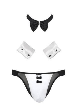 PASSION - 036 SLIP ALFROJO SCHWARZ S/M - Kostüme