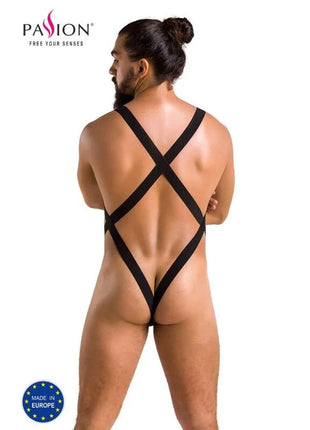 PASSION - 040 KÖRPER LEON SCHWARZ S/M - Herrengeschirre