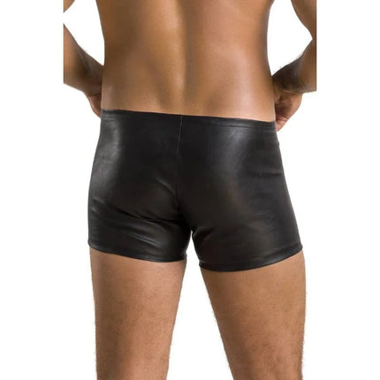 PASSION - 049 KURZ MATT SCHWARZ S/M - Boxershorts