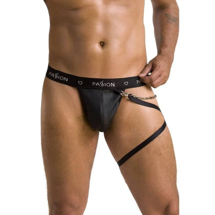 PASSION - 058 BILL THONG SCHWARZ S/M - Männliche Tangas