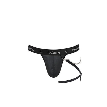 PASSION - 058 BILL THONG SCHWARZ S/M - Männliche Tangas