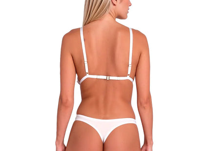 PASSION - ANUVERA BH + STRING SET WEISS S/M - Sexy Dessous-Set