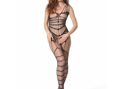 PASSION - BS 102 BODYSTOCKING SCHWARZ EINE GRÖSSE