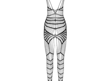 PASSION - BS 102 BODYSTOCKING WEISS EINE GRÖSSE