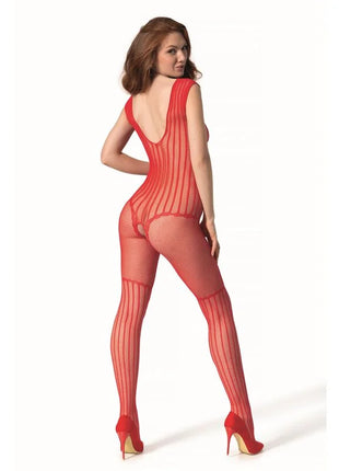 PASSION - BS 103 BODYSTOCKING ROT EINE GRÖSSE