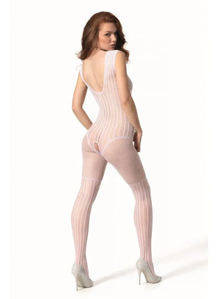 PASSION - BS 103 BODYSTOCKING WEISS EINE GRÖSSE