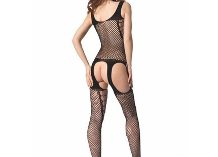 PASSION - BS 104 BODYSTOCKING SCHWARZ EINE GRÖSSE