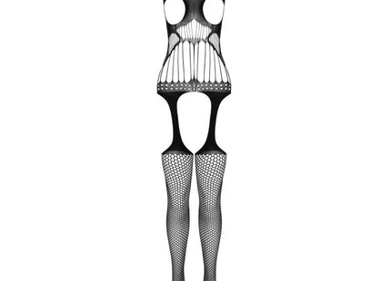 PASSION - BS 106 BODYSTOCKING WEISS EINE GRÖSSE