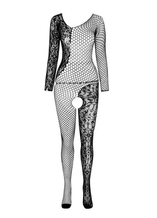 PASSION - BS 107 BODYSTOCKING SCHWARZ EINE GRÖSSE