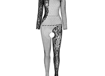 PASSION - BS 107 BODYSTOCKING WEISS EINE GRÖSSE