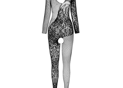 PASSION - BS 107 BODYSTOCKING WEISS EINE GRÖSSE