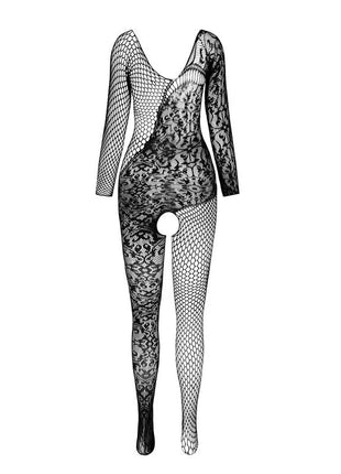 PASSION - BS 107 BODYSTOCKING WEISS EINE GRÖSSE