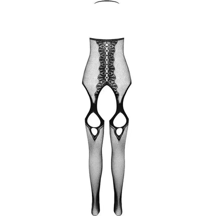 PASSION - ECO COLLECTION BODYSTOCKING ECO BS013 SCHWARZ - Bodystocking