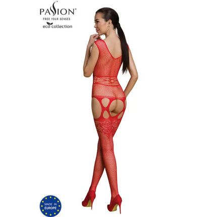 PASSION - ECO COLLECTION BODYSTOCKING ECO BS014 SCHWARZ - Bodystocking