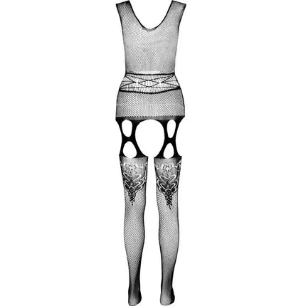 PASSION - ECO COLLECTION BODYSTOCKING ECO BS014 SCHWARZ - Bodystocking