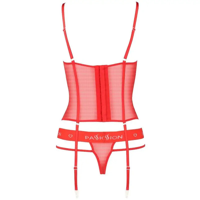 PASSION - KYOUKA CORSET ROJO S/M - Körpergeschirr