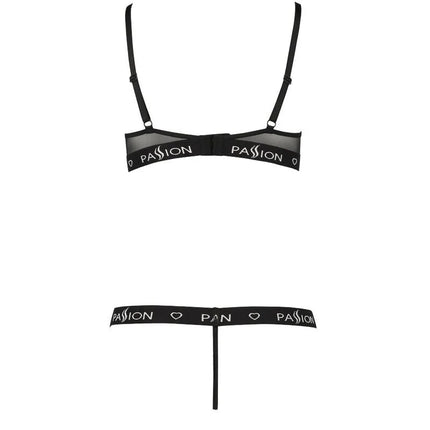 PASSION - KYOUKA SET ZWEITEILIG SCHWARZ S/M - BH & Slip
