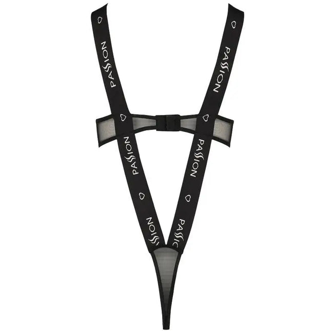 PASSION - KYOUKA TEDDY SCHWARZ S/M - Körpergeschirr