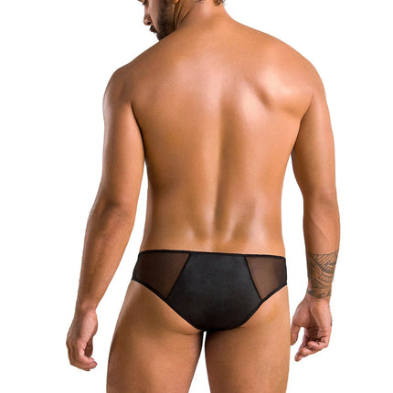 schwarzer Herren Slip 042 - 2XL/3XL-5