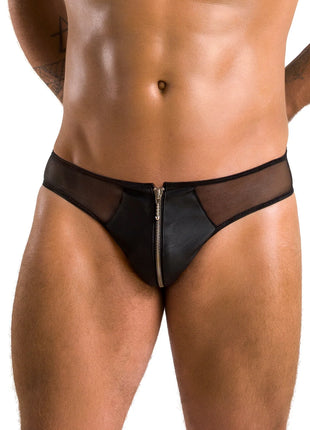 schwarzer Herren Slip 042 - 2XL/3XL-2