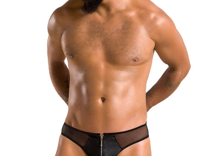 schwarzer Herren Slip 042 - 2XL/3XL-4