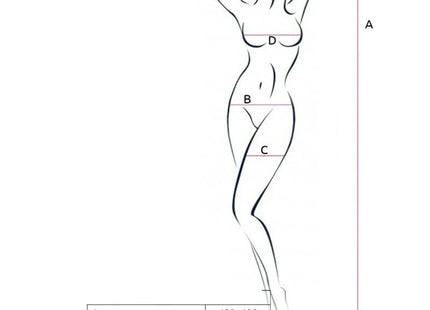 PASSION - WOMAN BS055 ROTER BODYSTOCKING EINE GRÖSSE