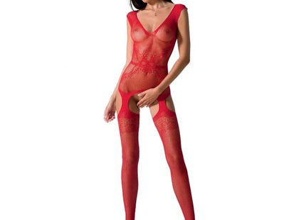 PASSION - WOMAN BS062 ROTER BODYSTOCKING EINE GRÖSSE