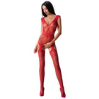PASSION - WOMAN BS062 ROTER BODYSTOCKING EINE GRÖSSE