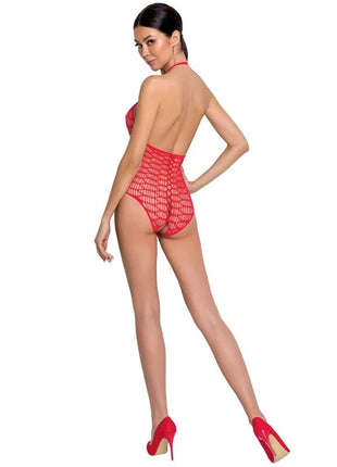 PASSION - WOMAN BS087 ROTER BODYSTOCKING EINE GRÖSSE