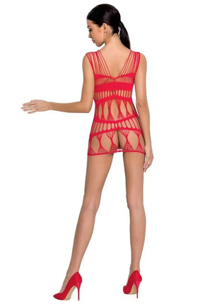 PASSION - WOMAN BS089 ROTER BODYSTOCKING EINE GRÖSSE