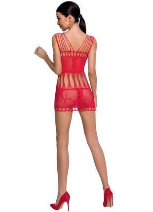 PASSION - WOMAN BS090 ROTER BODYSTOCKING EINE GRÖSSE